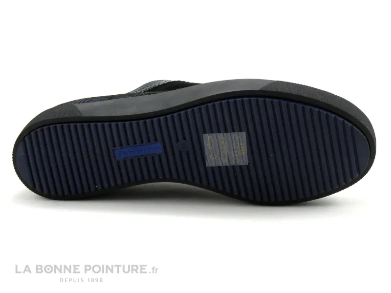 Achat chaussures Fugitive Femme Chaussure basse / Derby, vente Fugitive NAVARO - Bory navy noir - Ecossais Franges - Derby compe