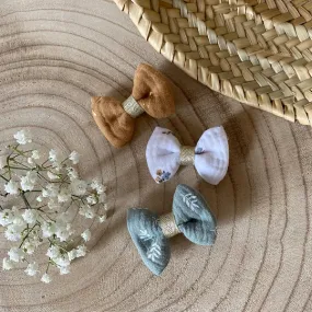 Barrette bébé pour cheveux - Noeud à pince - Bonheur enfantin