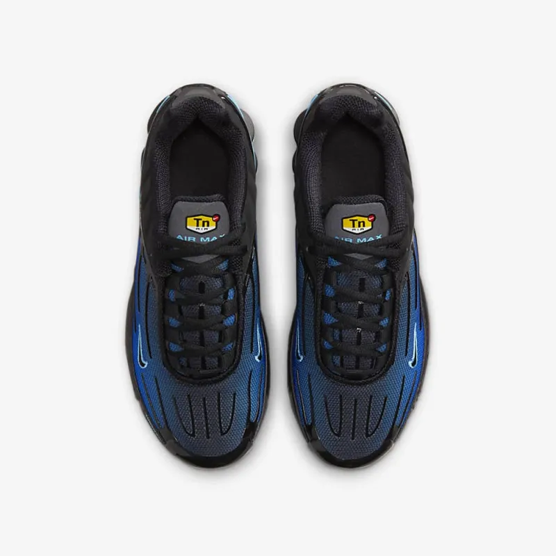 BASKETS AIR MAX PLUS III GS NOIR BLEU