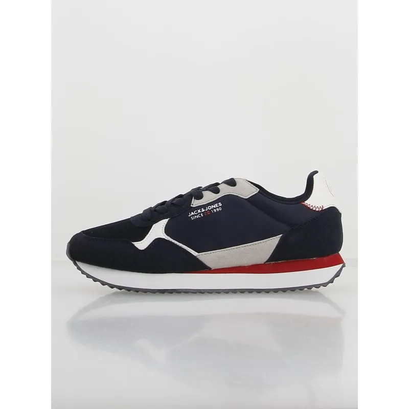 Baskets run 80s bleu marine homme - Adidas | wimod