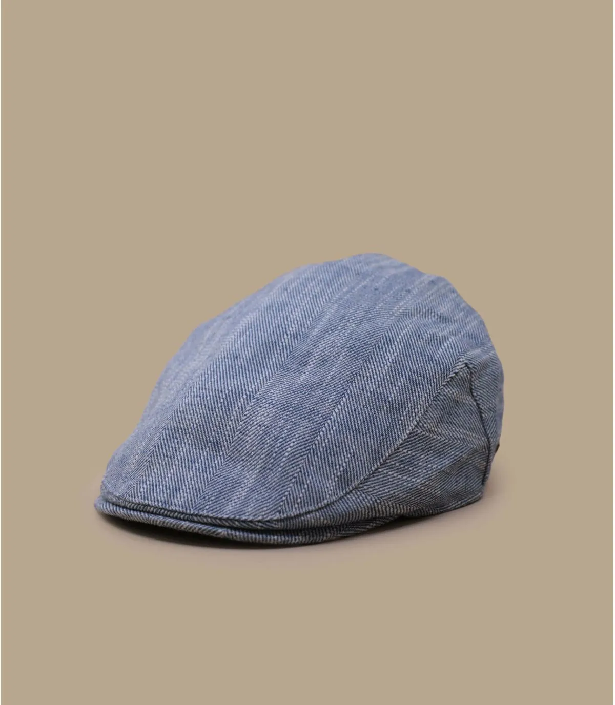 Beret plat bleu lin - Jarvis blue Barts : Headict