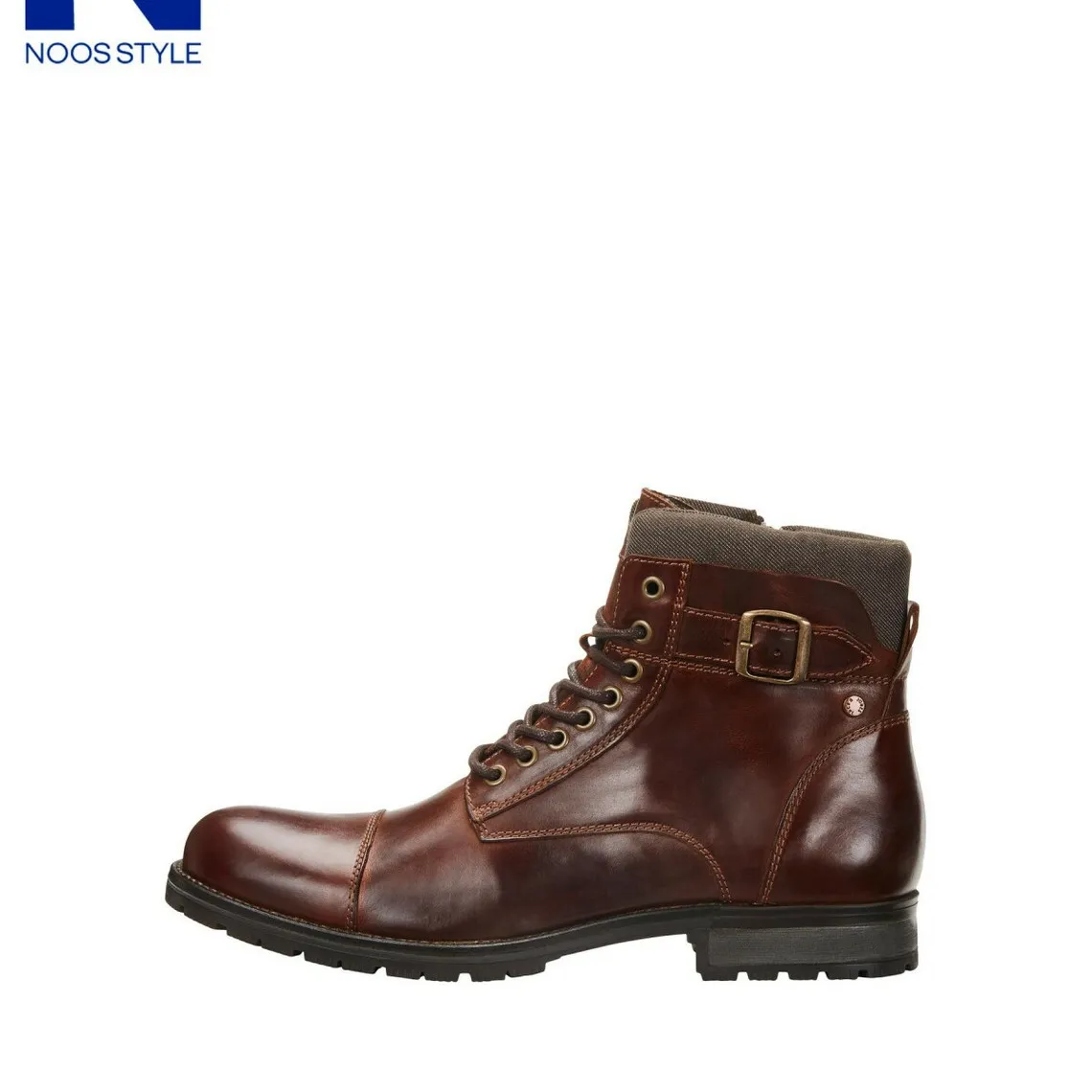 Bottes Haute Marron foncé en coton | 3 Suisses