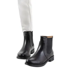 Bottes marines classiques noires le noir