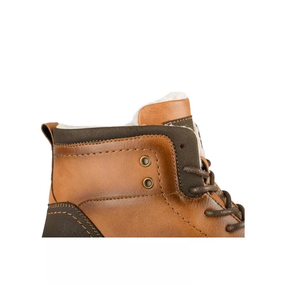 Bottines COGNAC DENIM SIDE