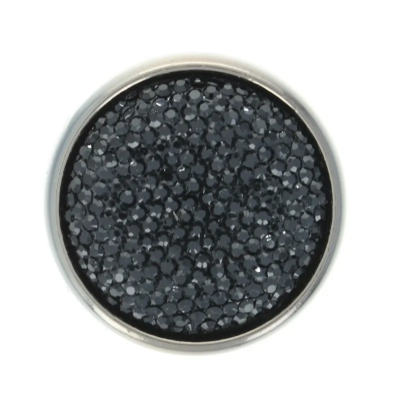 Bouton polyester Nida Noir