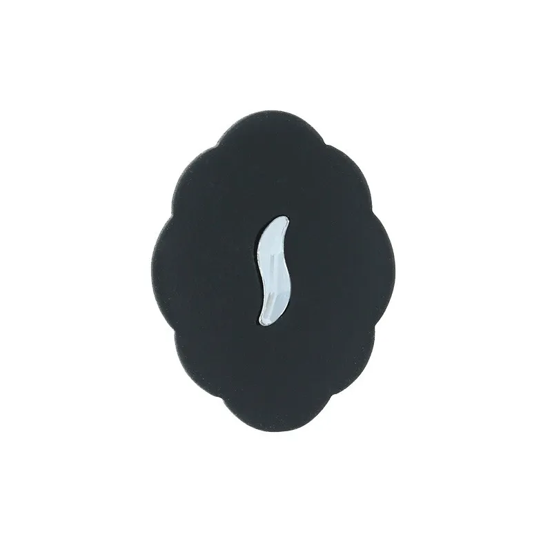 Bouton polyester Stratus - noir