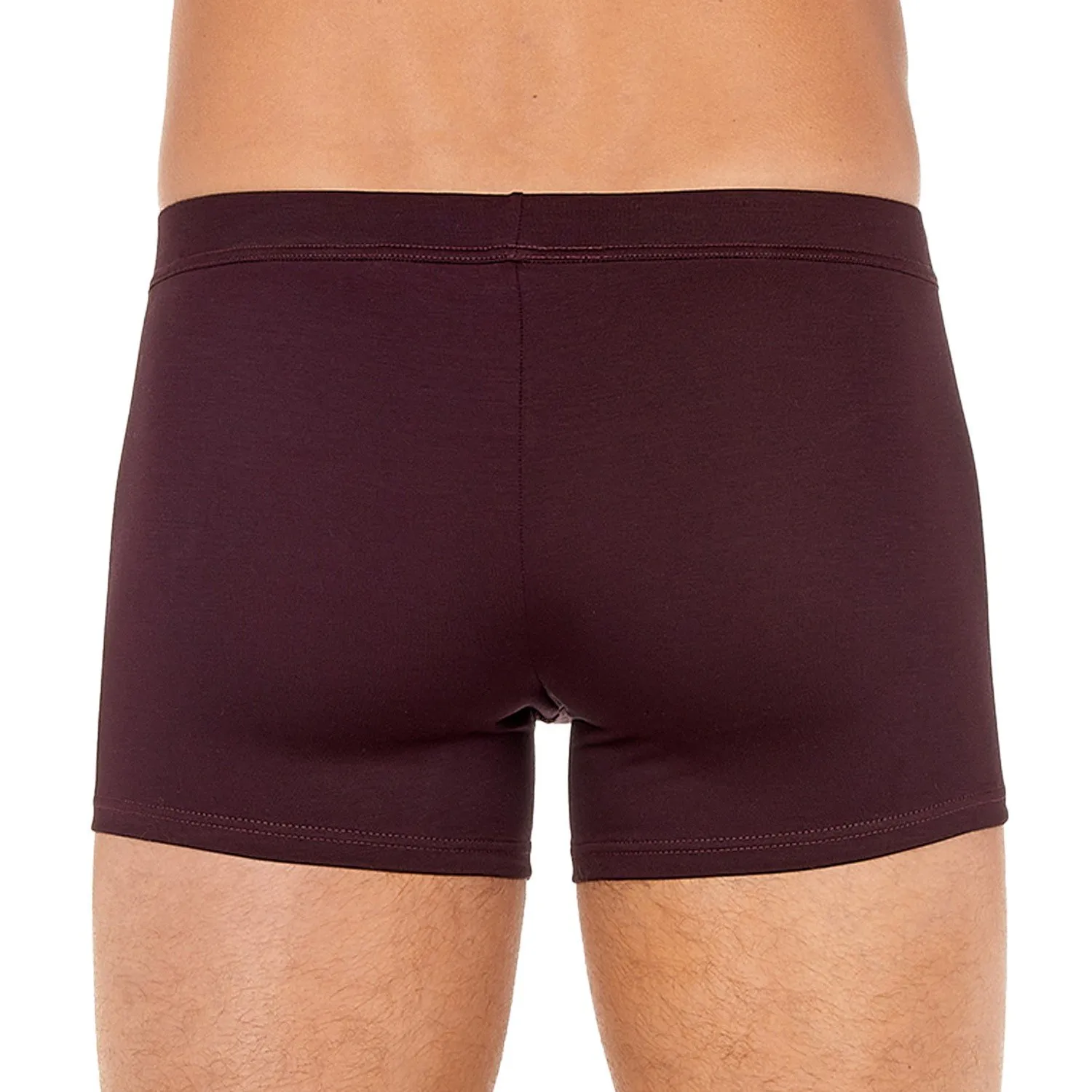 Boxer comfort Tencel Soft - bordeaux - HOM : vente shorty boxers ho...