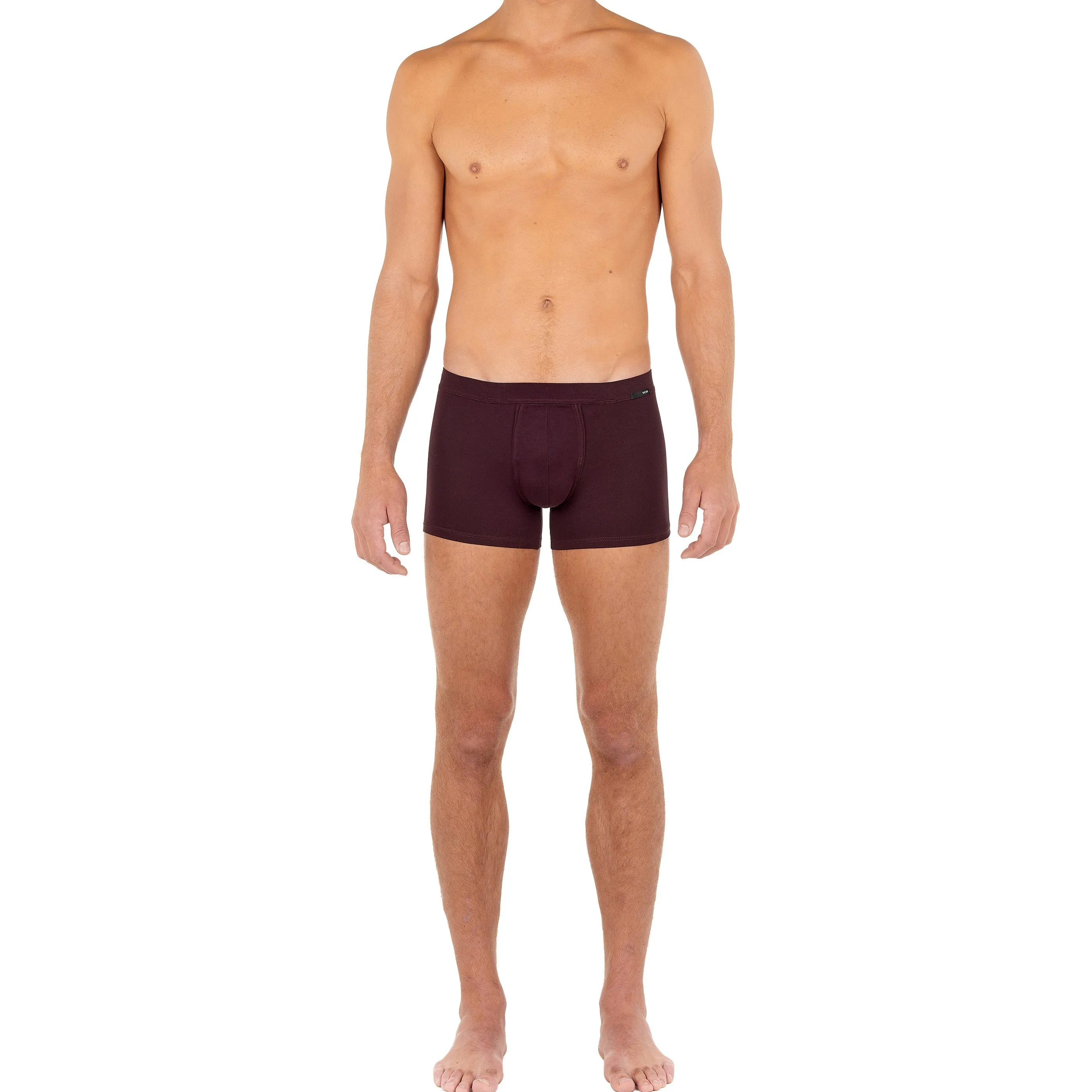 Boxer comfort Tencel Soft - bordeaux - HOM : vente shorty boxers ho...