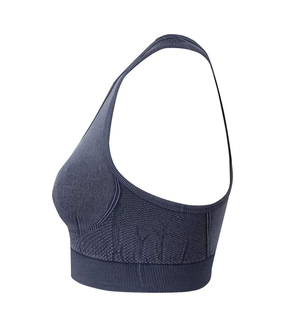 Brassière de sport femme denim indigo TriDri