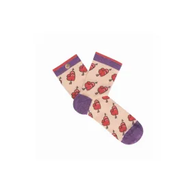 Cabaia - Chaussettes femme coeurs