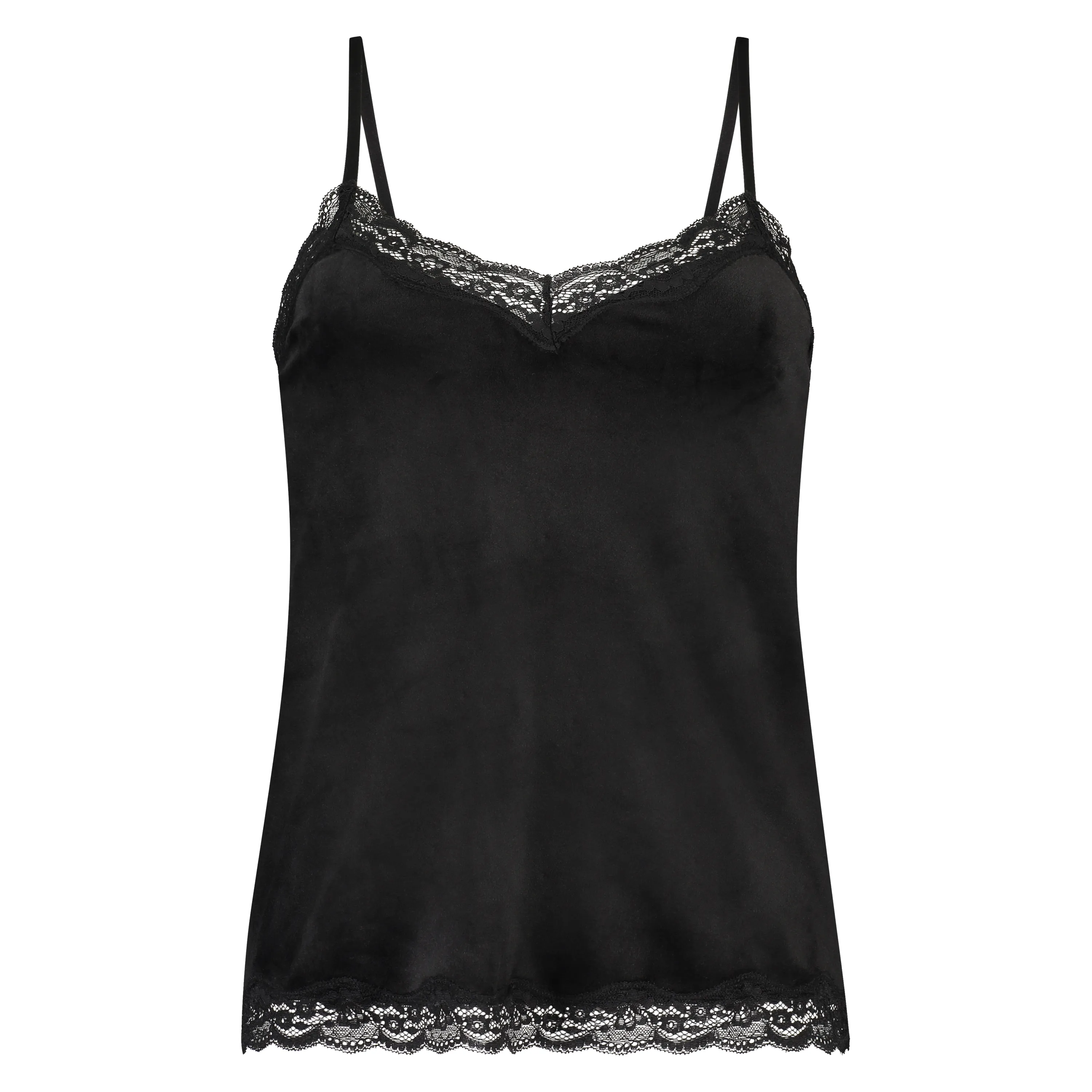 Camisole velours Dentelle