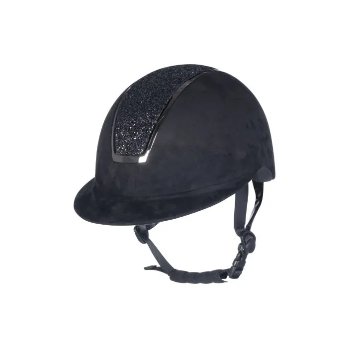 Casque d'équitation HKM Lady Shield Sparkle Velours