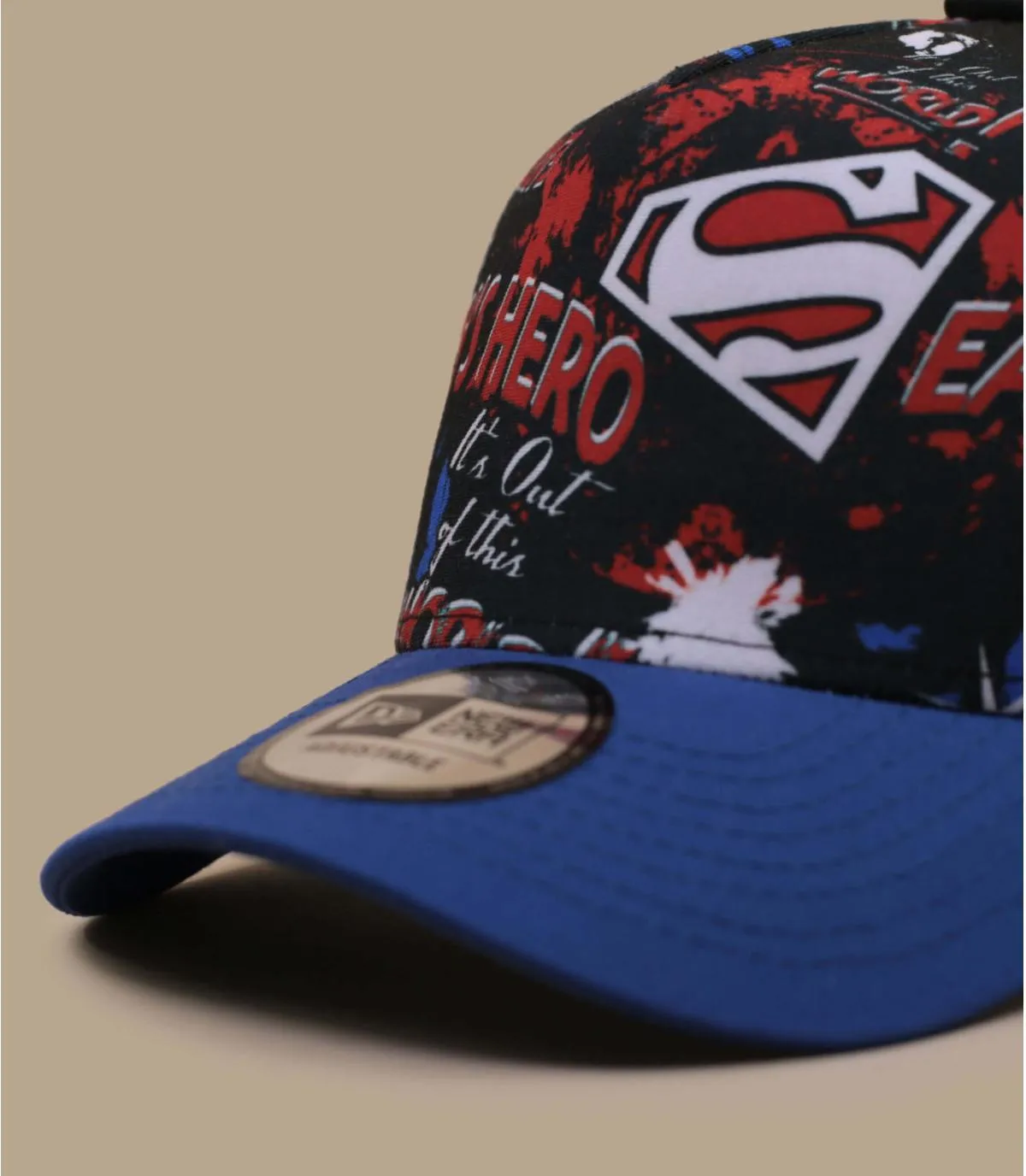 Casquette enfant trucker superman - Casquette Kids DC Print Trucker Superman New Era : Headict