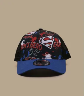 Casquette enfant trucker superman - Casquette Kids DC Print Trucker Superman New Era : Headict