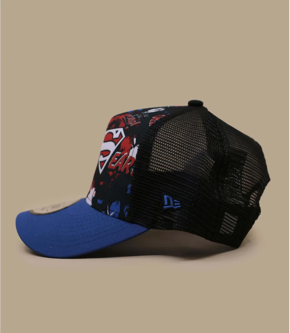 Casquette enfant trucker superman - Casquette Kids DC Print Trucker Superman New Era : Headict