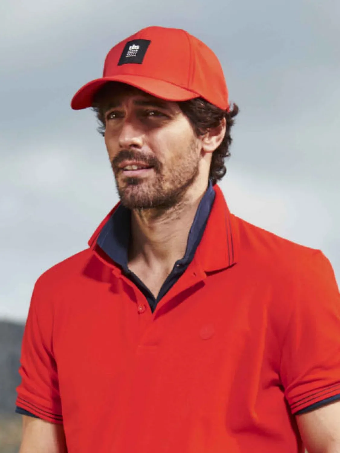 Casquette Homme Imperméable Boucle Métal Rouge tbs