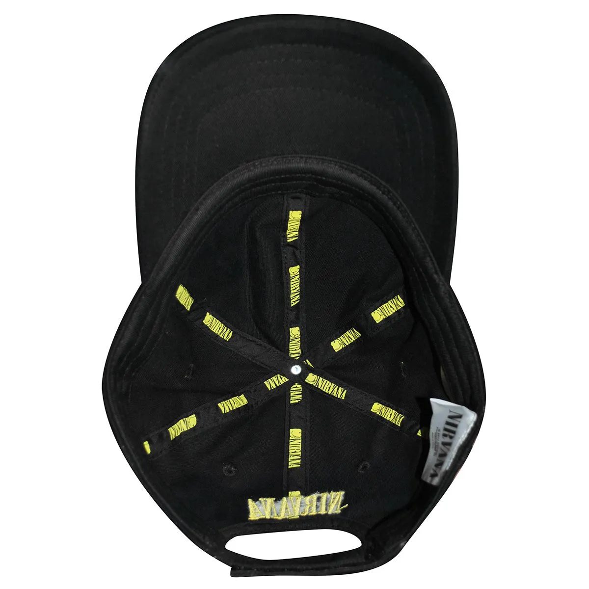 Casquette NIRVANA - Smiley Vintage - Rock A Gogo