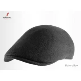 CASQUETTE PLATE 100% CACHEMIRE T55