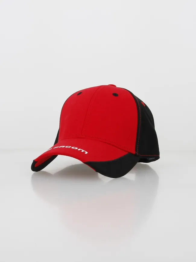 Casquette rouge noir homme - Facom | wimod