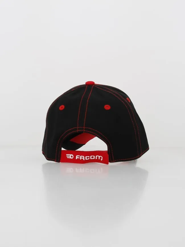 Casquette rouge noir homme - Facom | wimod