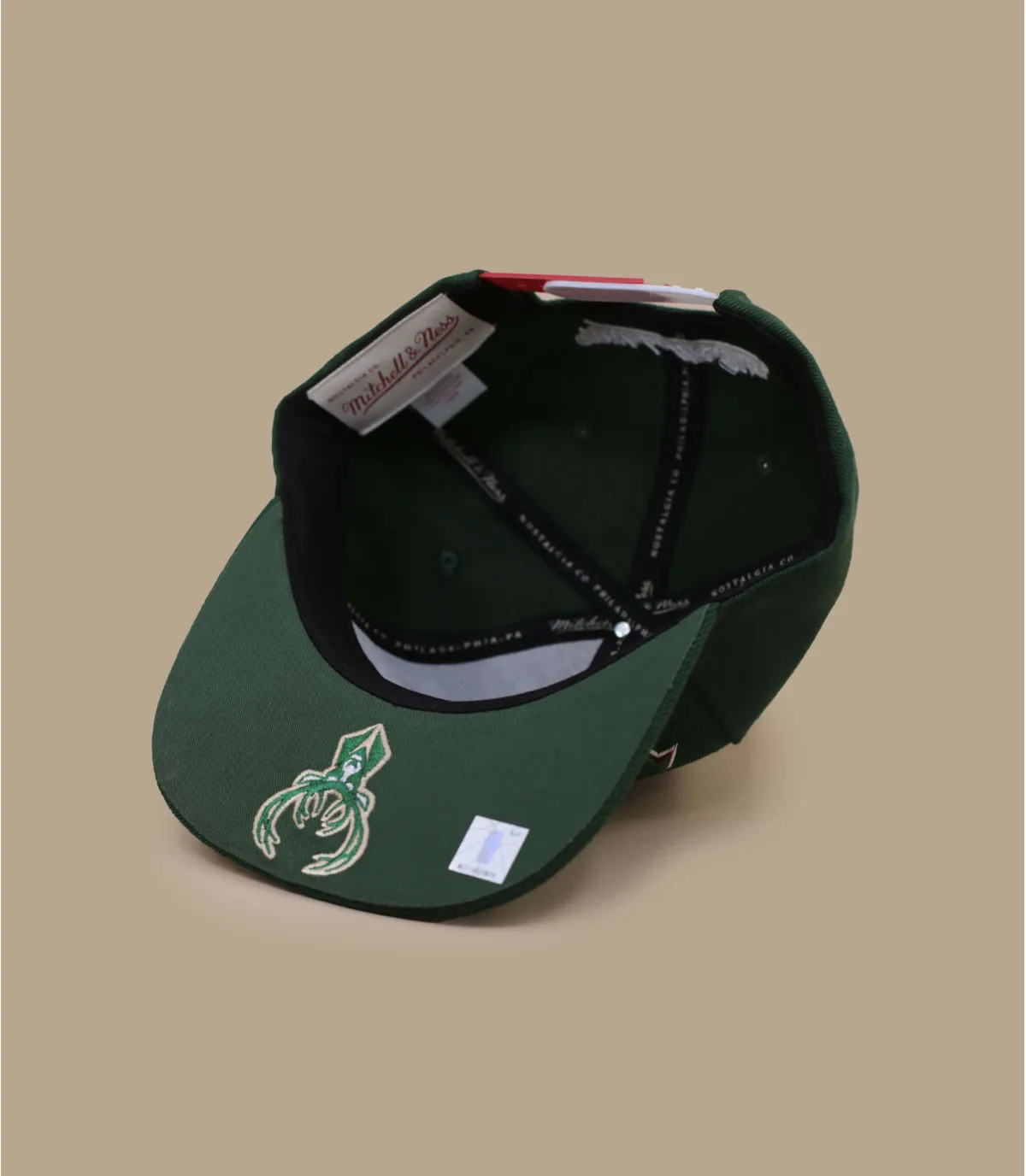 Casquette snapback milwaukee bucks verte - Casquette 13 Draft Snapback Milwaukee Bucks Mitchell & Ness : Headict