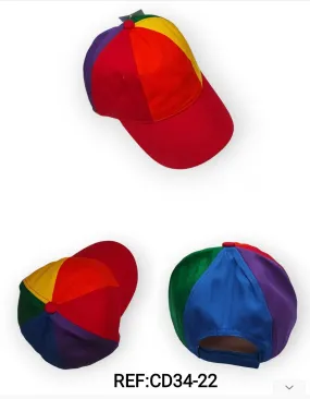 Casquettes   six couleurs (x6)