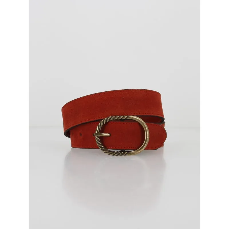 Ceinture en cuir basic large noir femme - Salsa | wimod