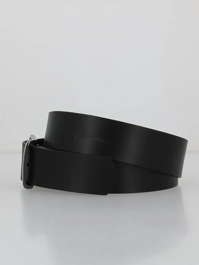 Ceinture en cuir basic large noir femme - Salsa | wimod