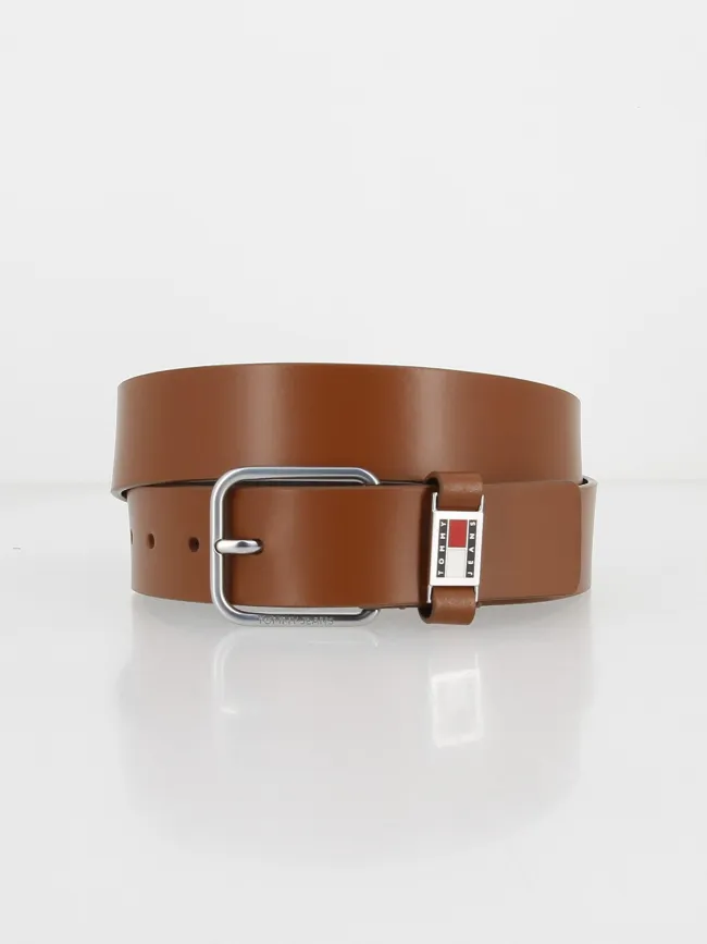 Ceinture en cuir scanton 3.5 marron homme - Tommy Jeans | wimod