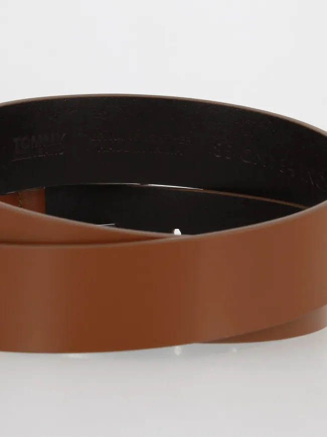 Ceinture en cuir scanton 3.5 marron homme - Tommy Jeans | wimod