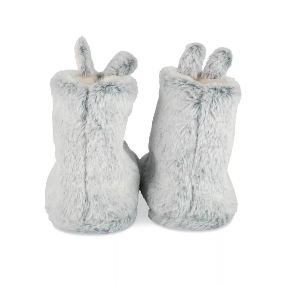 Chaussons bottines lapin GRIS LOVELY SKULL