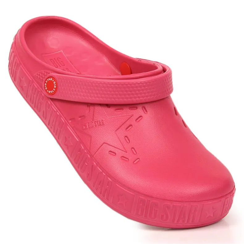 Chaussons fille kroks rose Big Star II375006