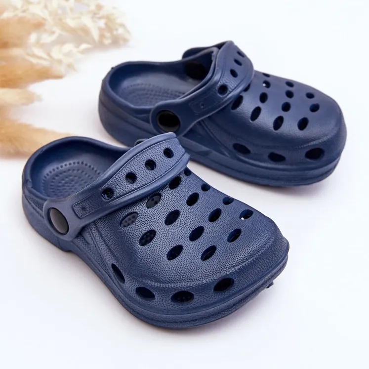 Chaussons Mousse Enfant Bleu Marine Lucas