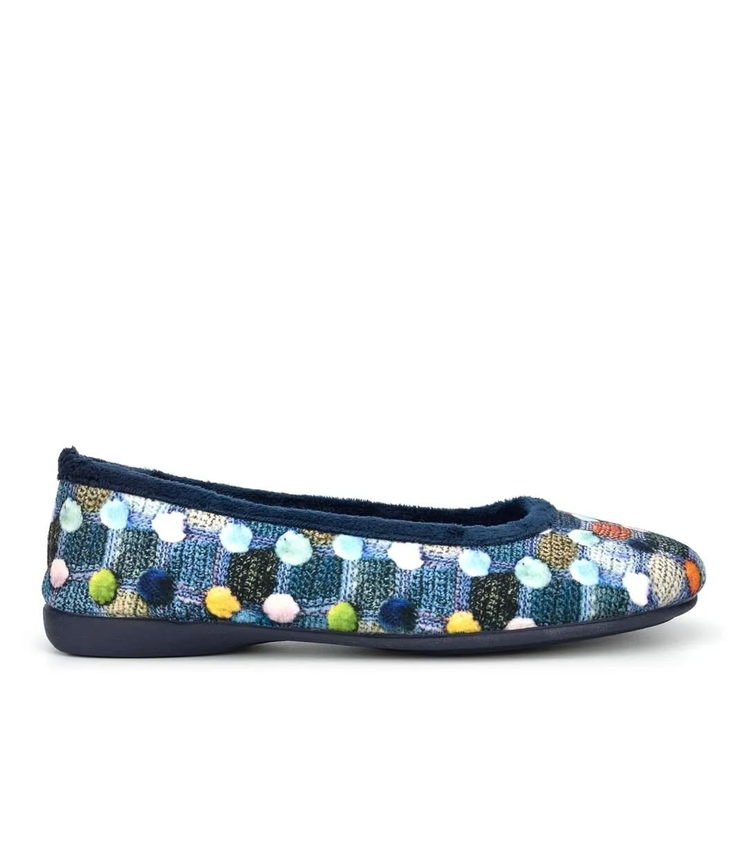 Chaussons samira femme bleu Sleepers