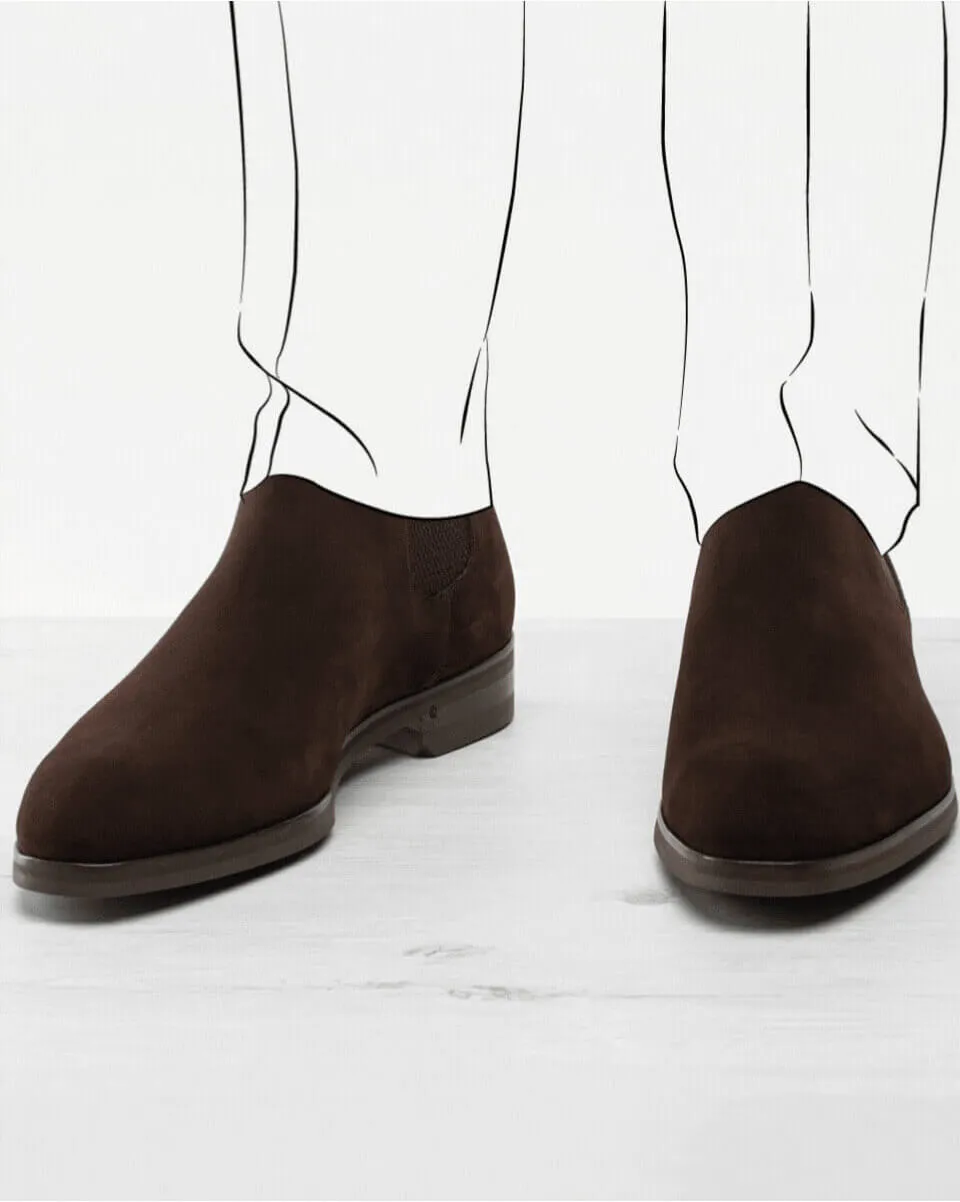 Chelsea Boots semelle gomme | Boots daim homme | In Corio