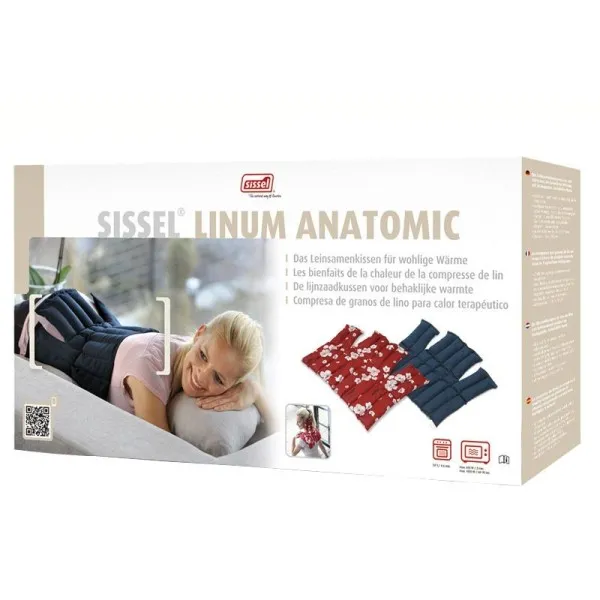 Compresse de lin LINUM ANATOMIC 36x38 cm - SISSEL