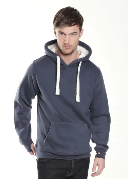 COTTONRIDGE Hoodie Contrasté - Finition Peach