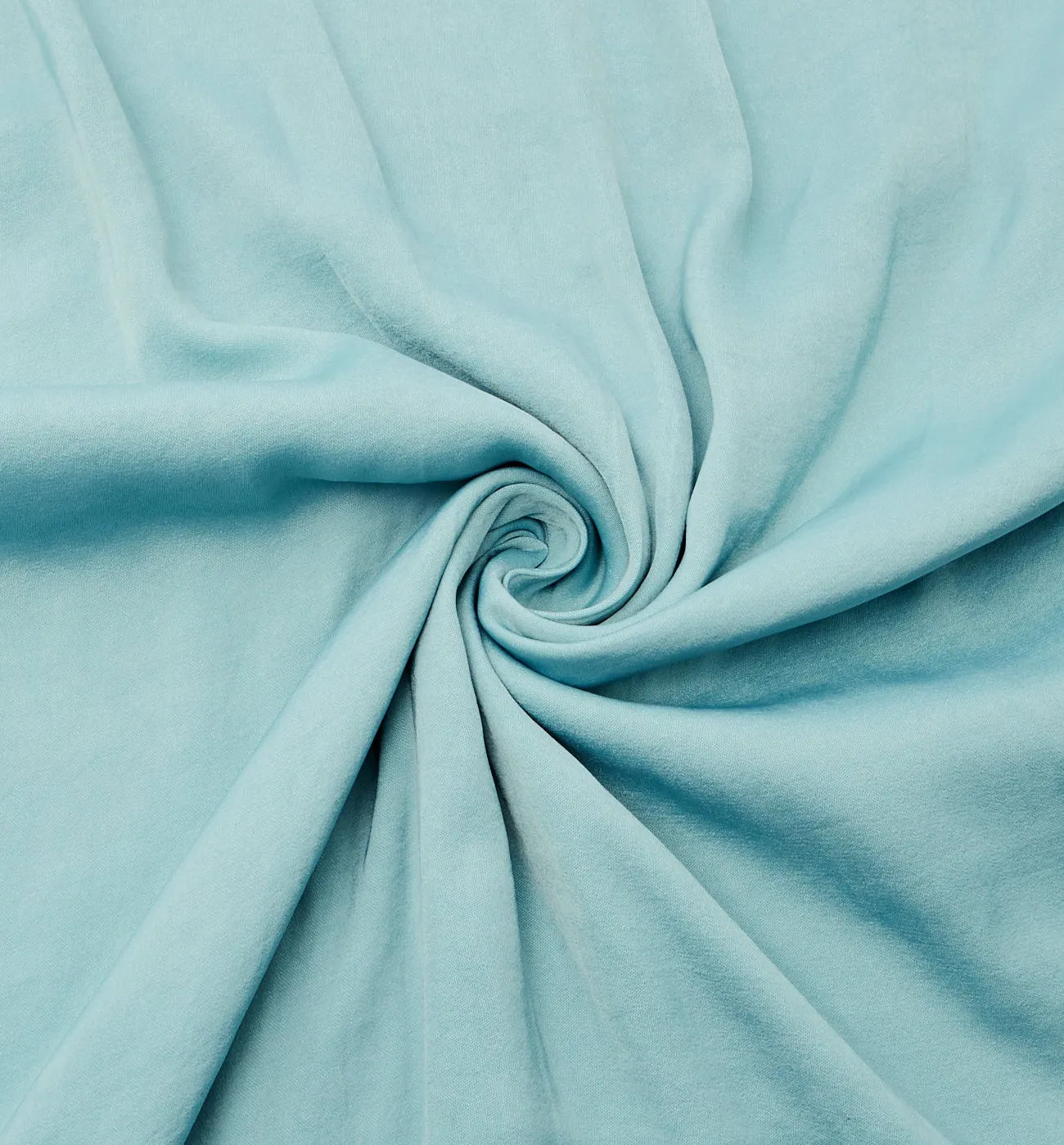 Coupon de satin polyester - Turquoise