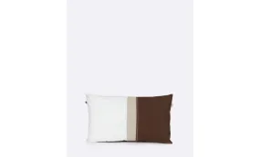 Coussin 50x30 · Lin et chocolat