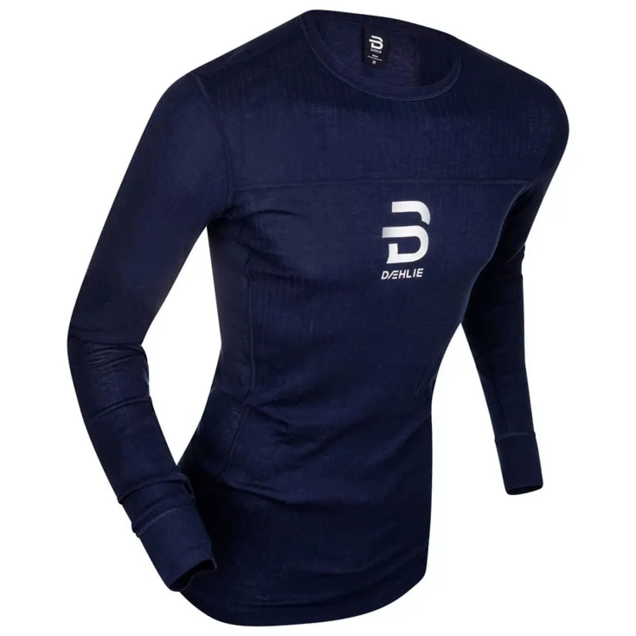 DAEHLIE PERFORMANCE TECH LONG SLEEVE NAVY  Sous vetement technique avec laine merinos