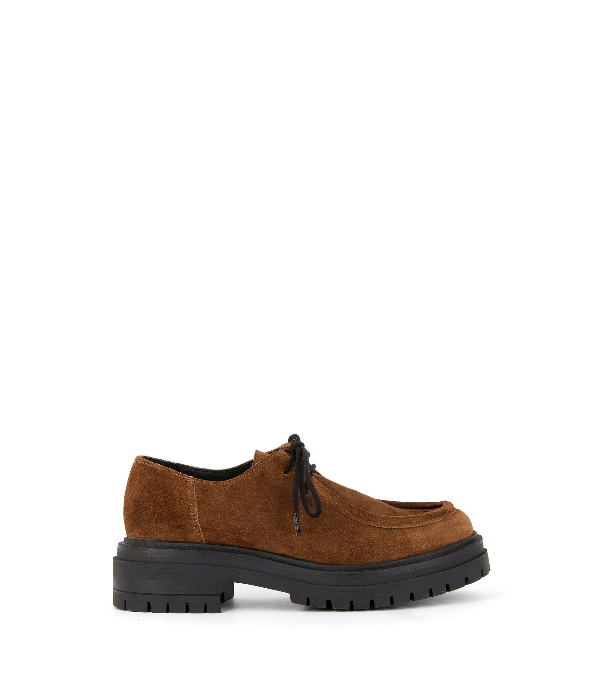 Derbies cuir velours Anicia