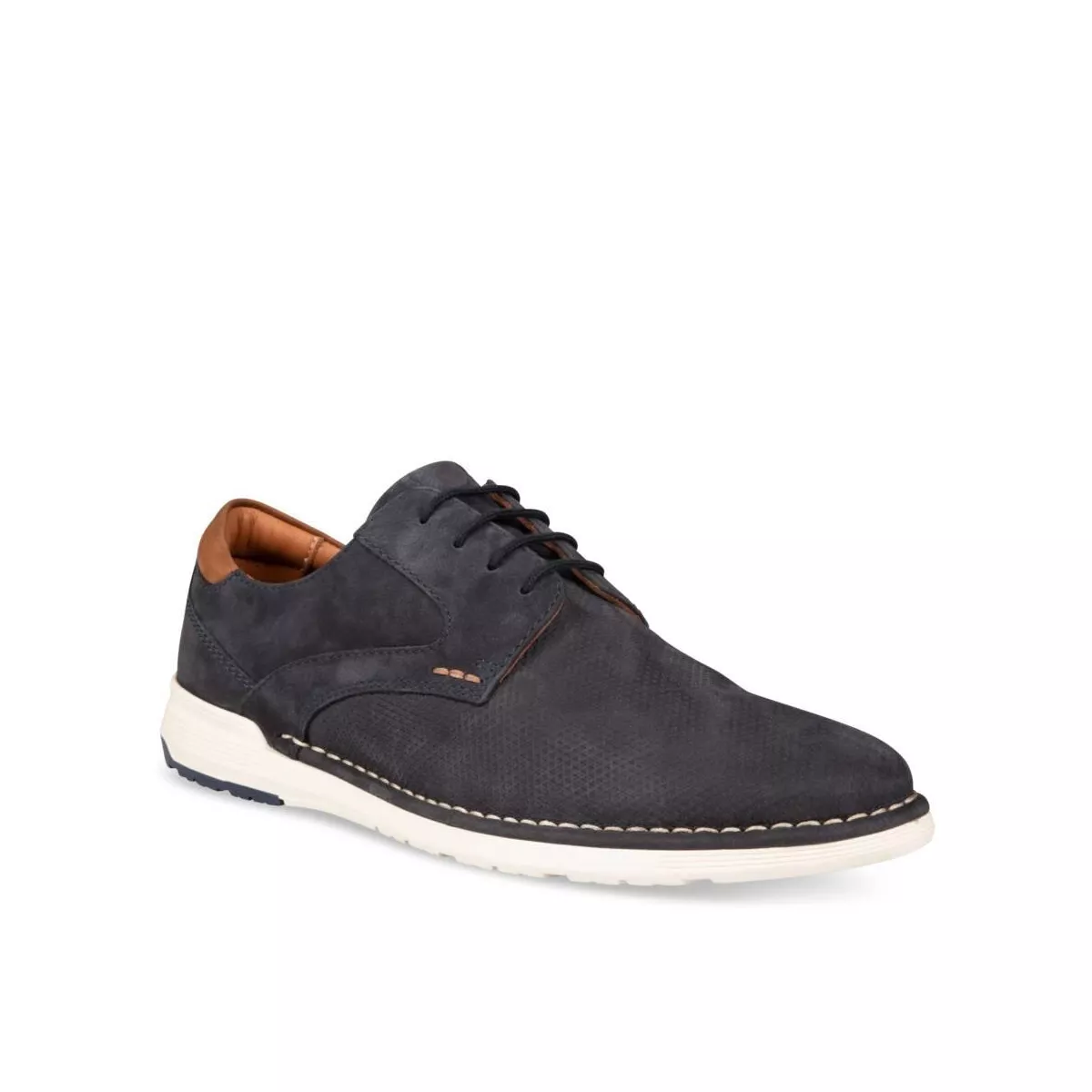 Derbies MARINE DENIM SIDE CUIR