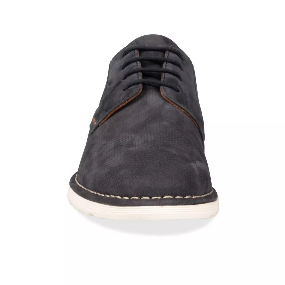 Derbies MARINE DENIM SIDE CUIR