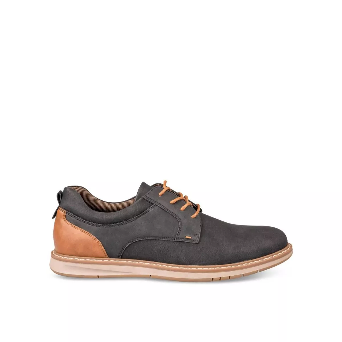 Derbies NOIR DENIM SIDE