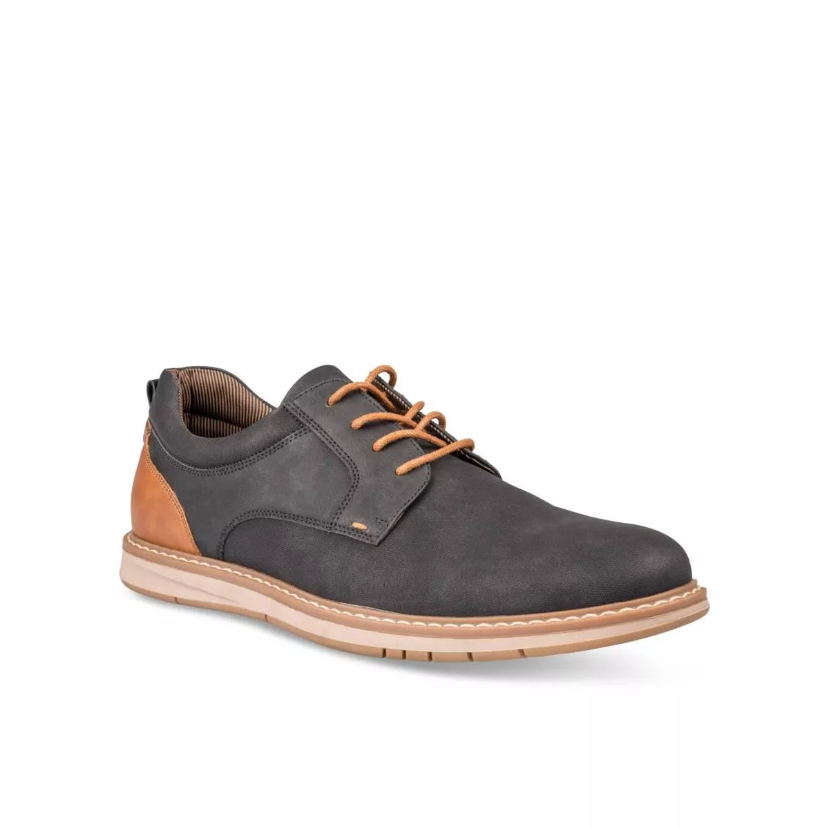 Derbies NOIR DENIM SIDE