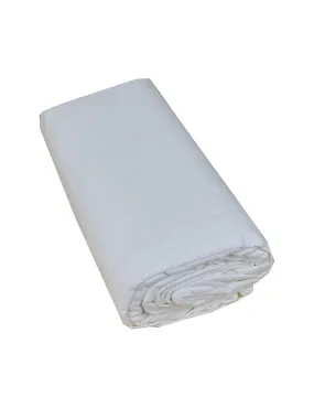 Drap housse 140 cms Blanc