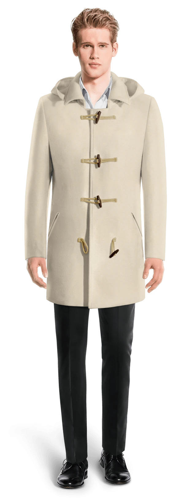 Duffle coat beige