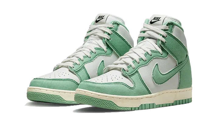 Dunk High 1985 Enamel Green Denim