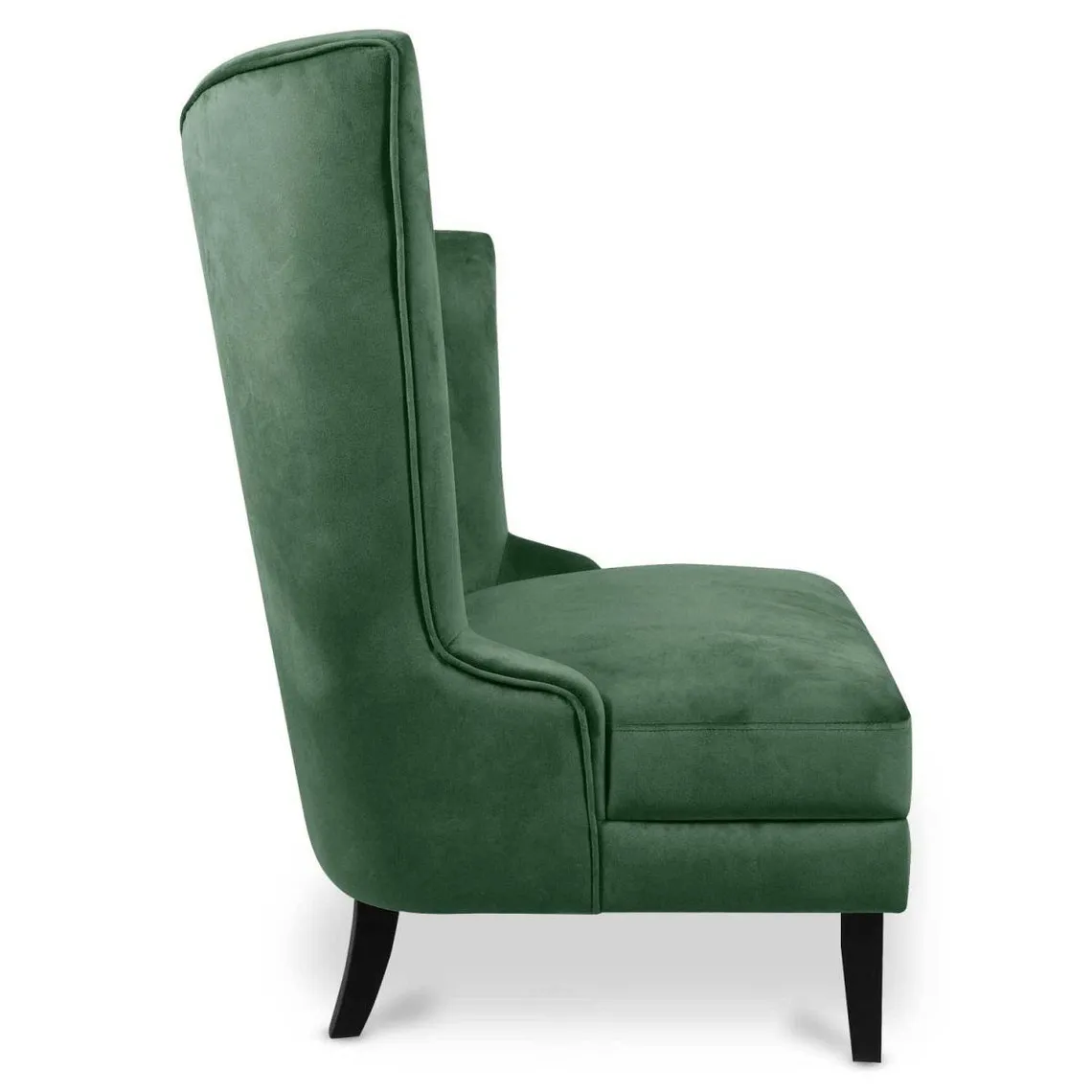 Fauteuil Karl Velours Vert | 3 Suisses