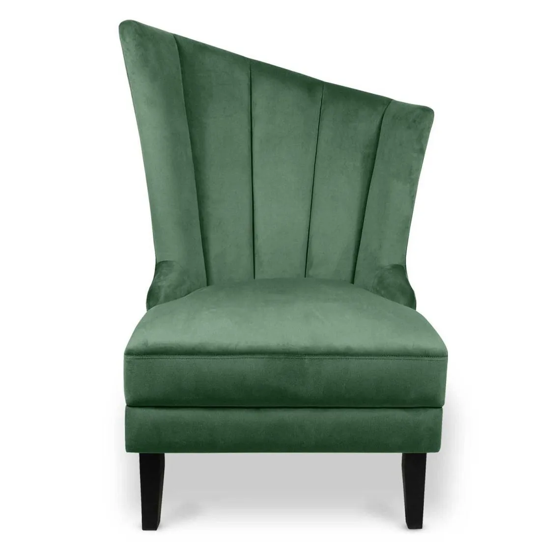 Fauteuil Karl Velours Vert | 3 Suisses